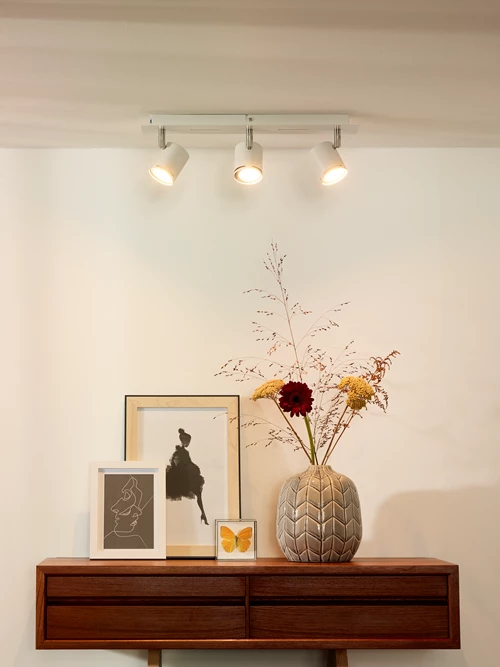 Lucide RILOU - Ceiling spotlight - LED Dim. - GU10 - 3x5W 3000K - White - atmosphere 1